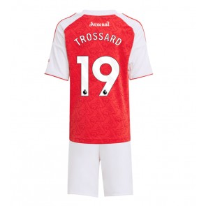 Arsenal Leandro Trossard #19 Hjemmebanetrøje Børn 2025-26 Kortærmet (+ Korte bukser)